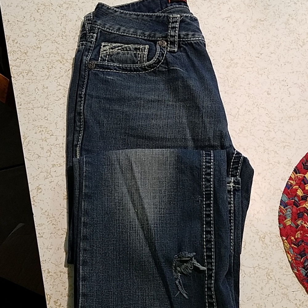 Rock&Roll jeans: Double Barrel straight